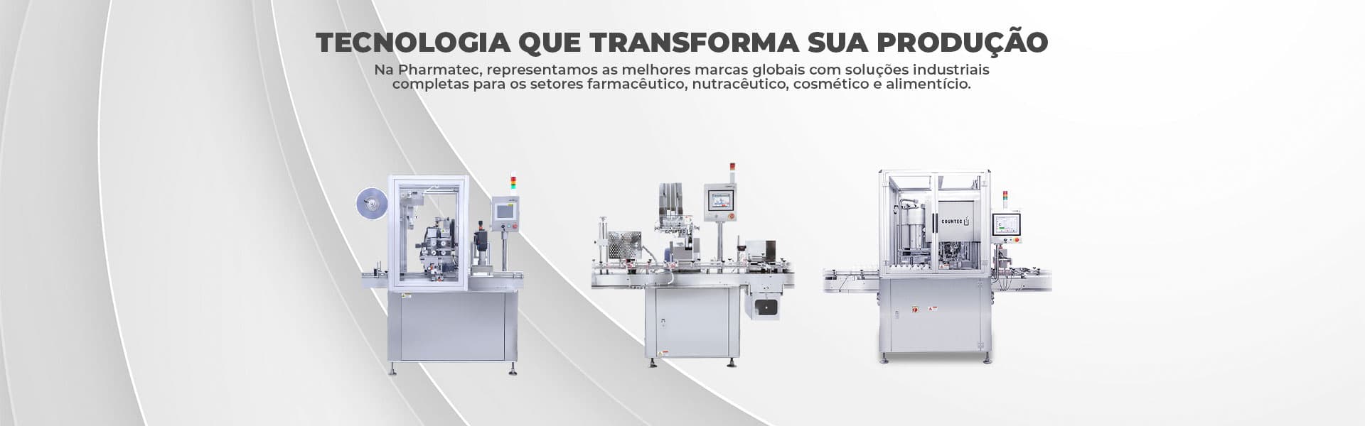 Amplo Portfólio de Máquinas