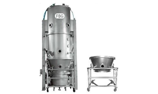 FBG Secador-Granulador de Leito Fluidizado