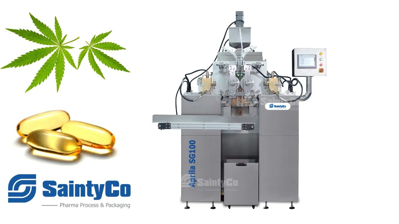 SaintyCo Aprila SG100 Sistema de Encapsulamento Softgel