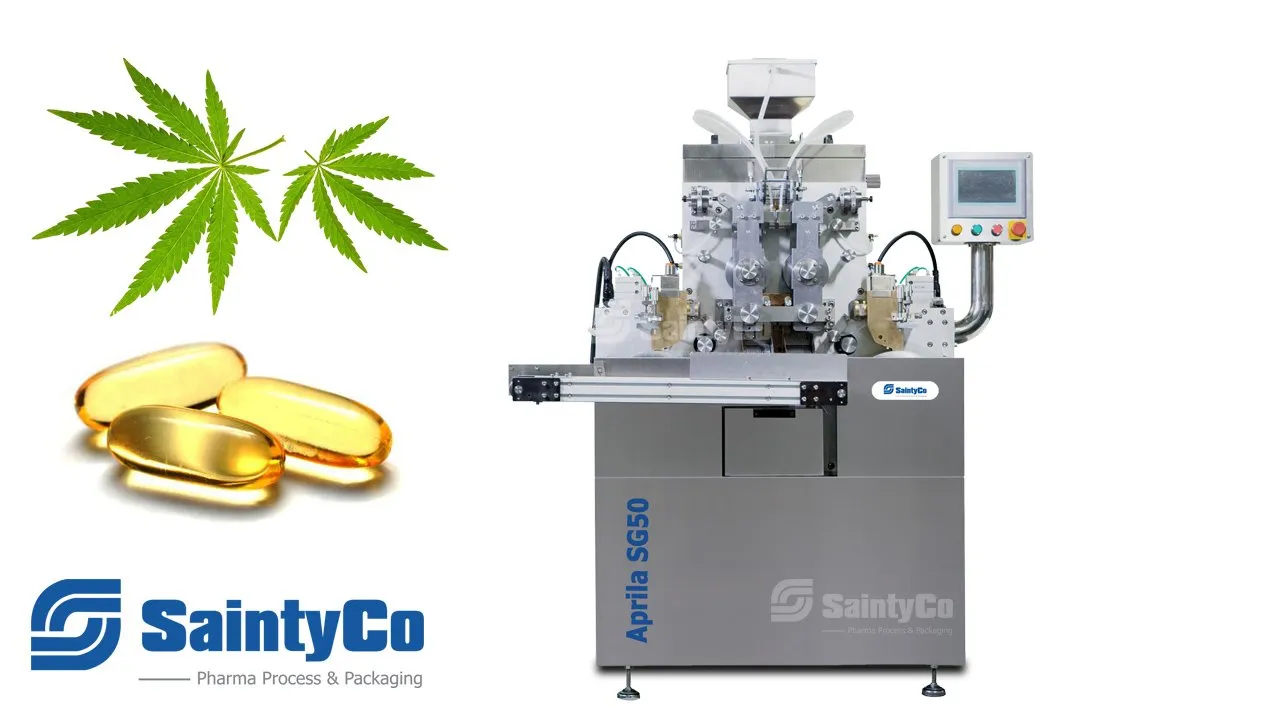 SaintyCo Aprila SG50 Encapsuladora Softgel P&D