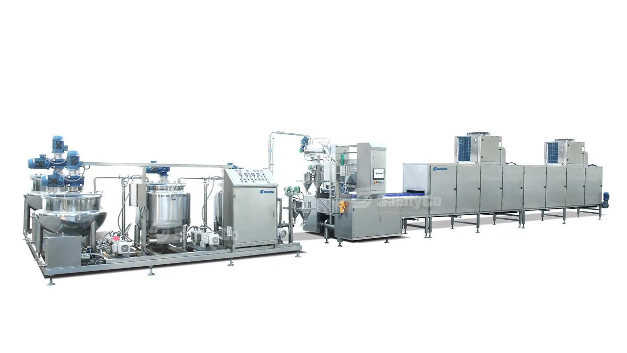 SaintyCo G-150 Linha Automática de Produção de Gummy