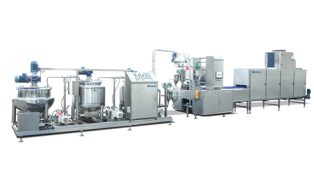 SaintyCo G-80 Linha Automática de Produção de Gummy