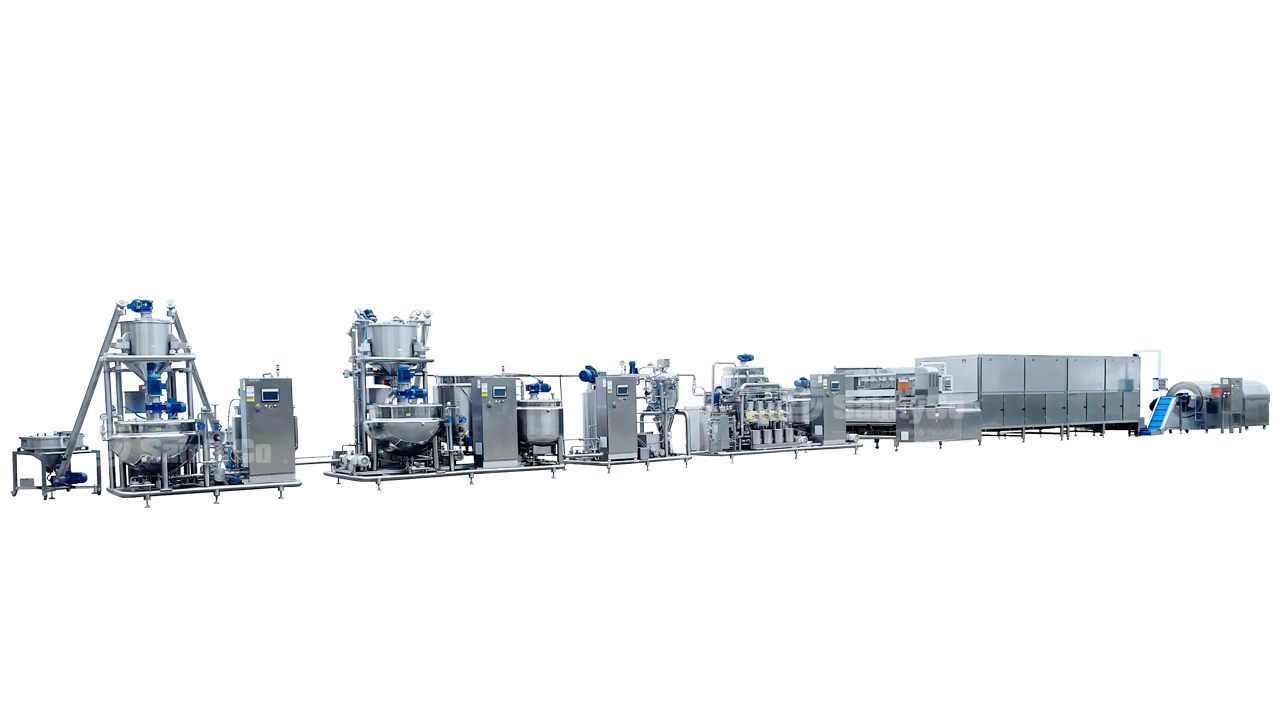 SaintyCo G-800 Linha de Produção de Gummy