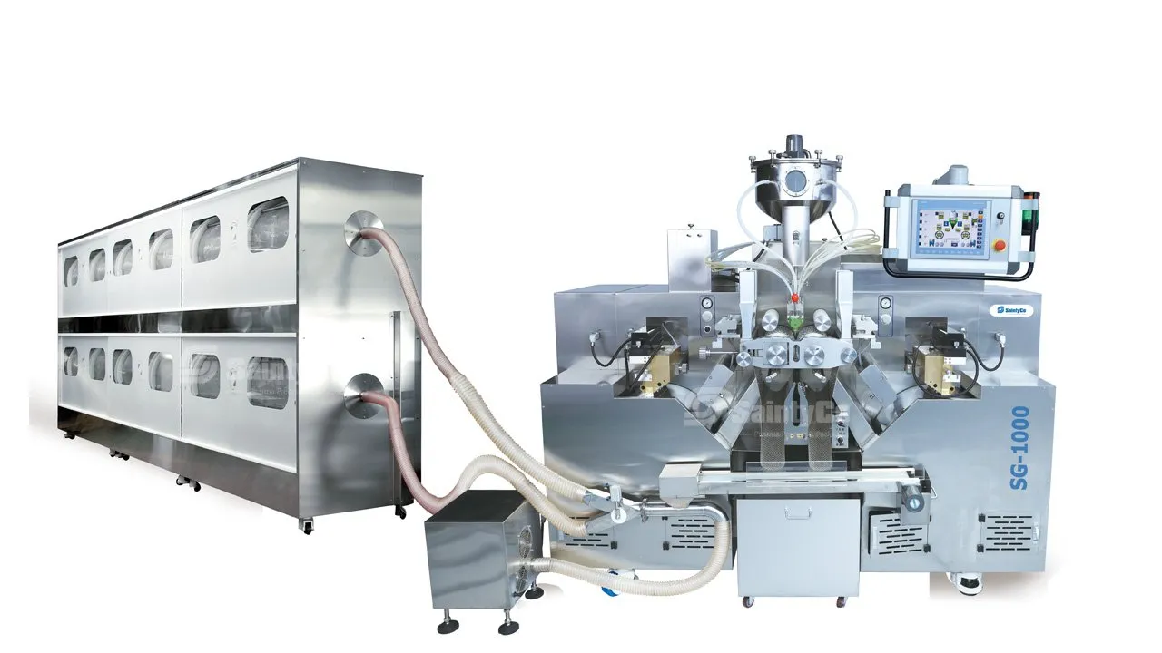 SaintyCo SG-1000 Encapsuladora Softgel Servo-Automática
