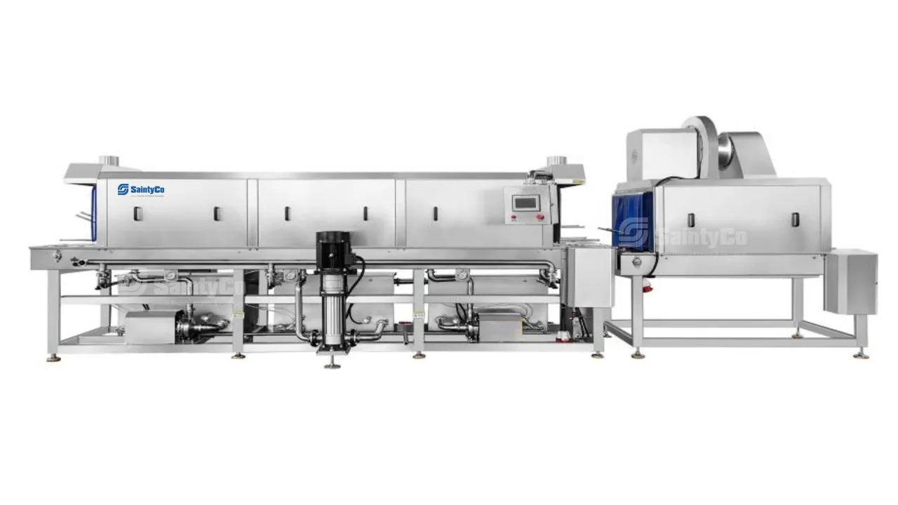 SaintyCo TW-600 Lavadora de Bandejas
